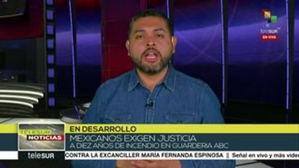 Gobierno de México reabre el caso del incendio de la Guardería ABC