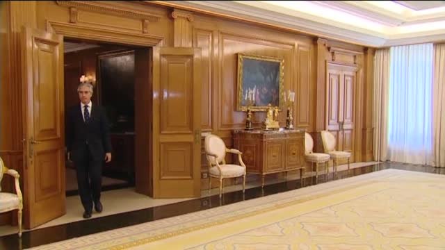 Albert Rivera se reúne con el Rey en La Zarzuela