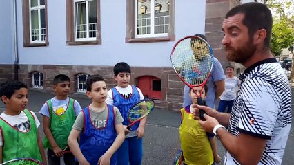A Mulhouse, le tennis rentre à l’école