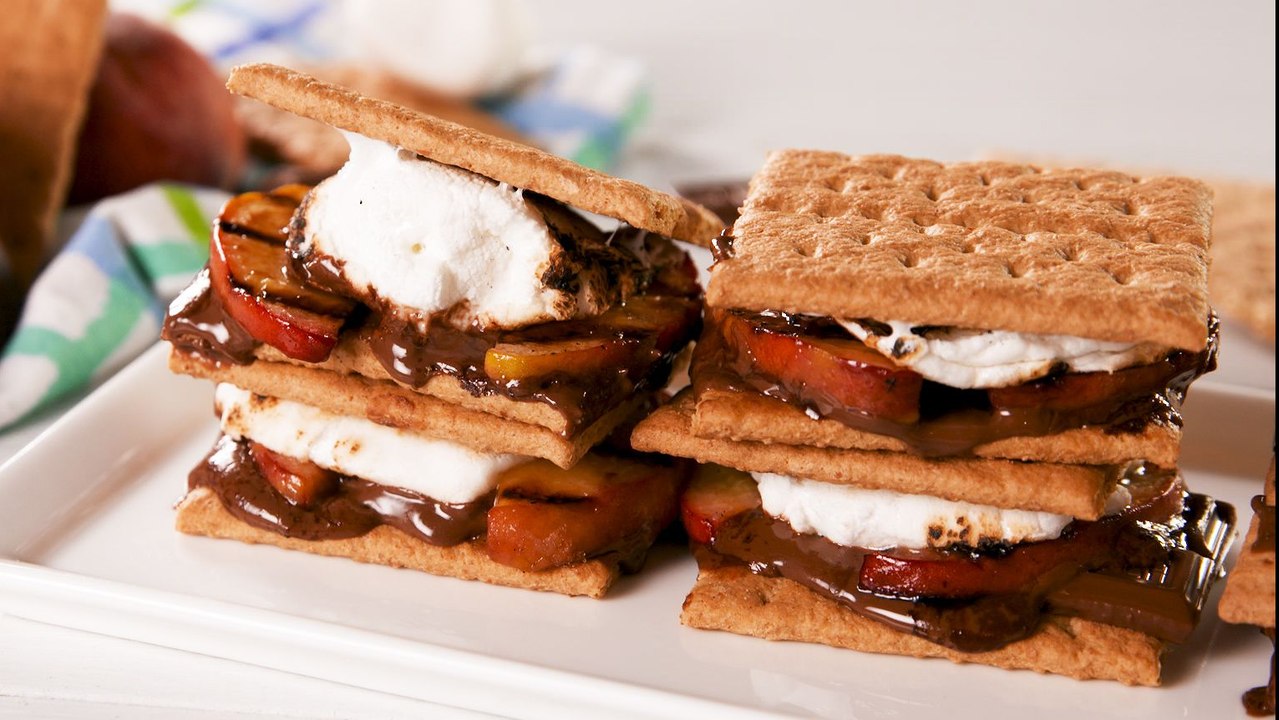 Peach S'More = Official Dessert Of Summer