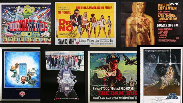 Movie Poster Collection Feat. Original Star Wars & James Bond Posters Worth Over $216,000 At Auction!