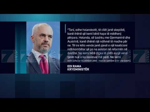 RAMA PER «DIE WELT», «I BEME DETYRAT PER NEGOCIATAT» - News, Lajme - Kanali 7