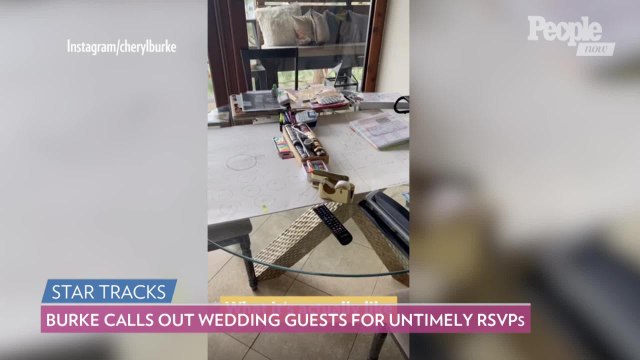 Cheryl Burke Calls Out Guests Who Didn't Give Timely RSVPs to Wedding: 'A Text Is Not Going to Do'