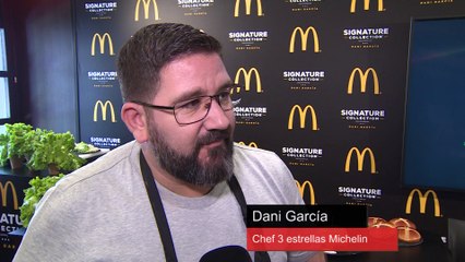 El chef Dani García presenta Signature Collection, las recetas gourmet de McDonald’s