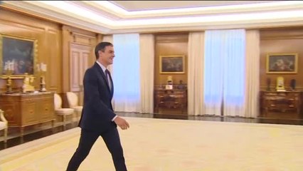 Pedro Sánchez visita la Zarzuela