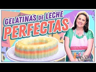 10 Tips para preparar gelatinas de leche perfectas