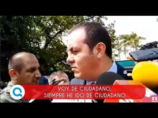 Cuauhtémoc Blanco quiere asistir a marcha contra su gobierno | Qué Importa