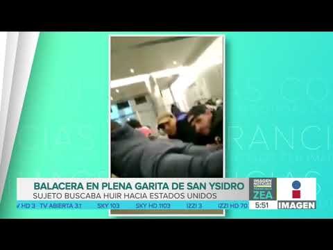 Cierran la Garita de San Ysidro por una balacera | Noticias con Francisco Zea