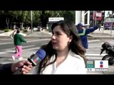 Taxistas se manifiestan en la CDMX para protestar en contra de Uber, Cabify y Didi | Francisco Zea