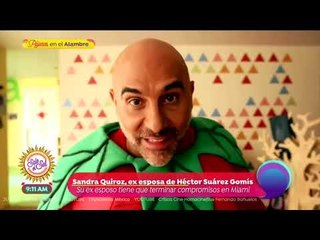 Sandra Quiroz no pudo donar sangre para su exsuegro Héctor Suárez | Sale el Sol