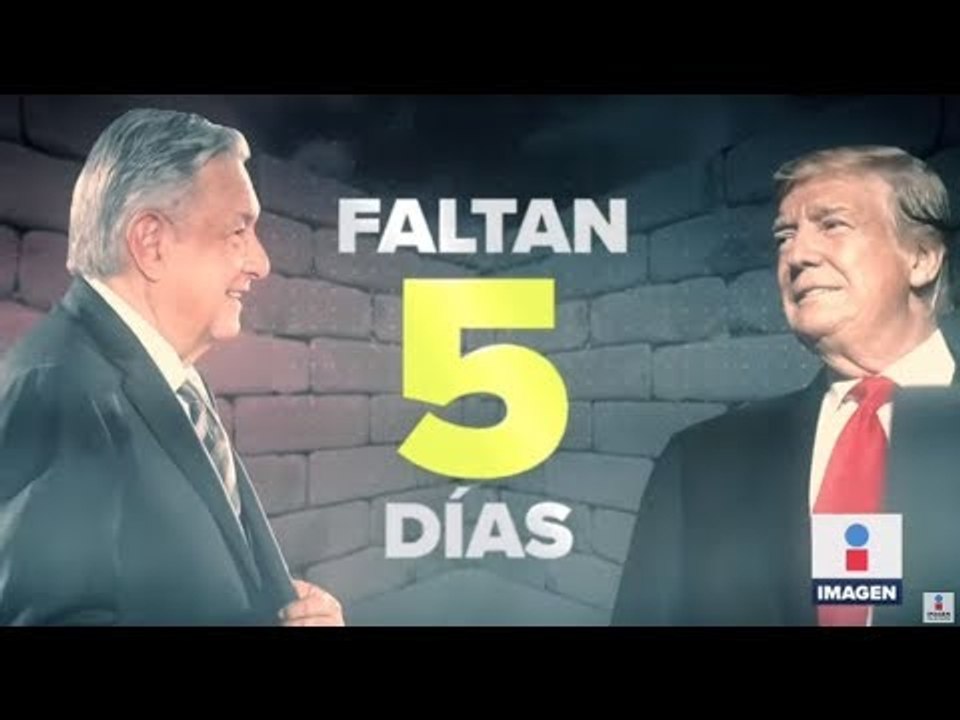 Trump vuelve a amenazar a México desde Londres | Noticias con Ciro Gómez Leyva