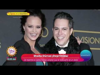 ¡Shaila Dúrcal no piensa usar una prótesis tras casi perder un dedo! | Sale el Sol