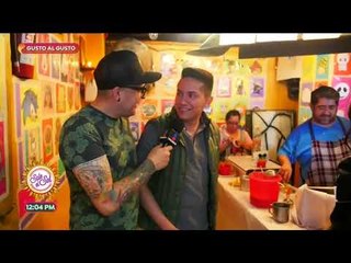 ¡Sajid se fue a conocer los famosos hot cakes de figuras en Coyoacán! | Sale el Sol