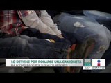 Hombre roba una camioneta acompañado de sus hijos | Noticias con Francisco Zea