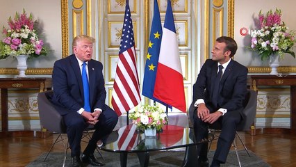- ABD  Başkanı Trump: “Macron İle İran Konusunda Fikirlerimiz Aynı”