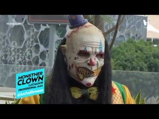 Lucha libre requiere de preparación diaria: Monster Clown