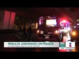 Policía auxiliar de la CDMX frustra asalto en el metro Morelos | Noticias con Francisco Zea