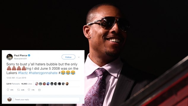 Paul Pierce Steals The Show In Game 3 of NBA Finals