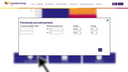 Guardian Group Pension Portal Explained