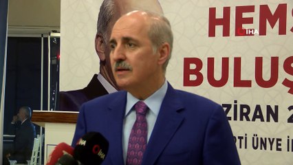 Numan Kurtulmuş’tan Ekrem İmamoğlu açıklaması: “Bu hadsizliği ve saygısızlığı telafi etmek CHP heyetine düşer”