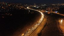 Kocaeli'de dönüş çilesi yoğunluğu başladı