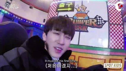 [SPOT KIDS]__...Why is it going backwards___Beginner driver Binnie’s bumper car boarding