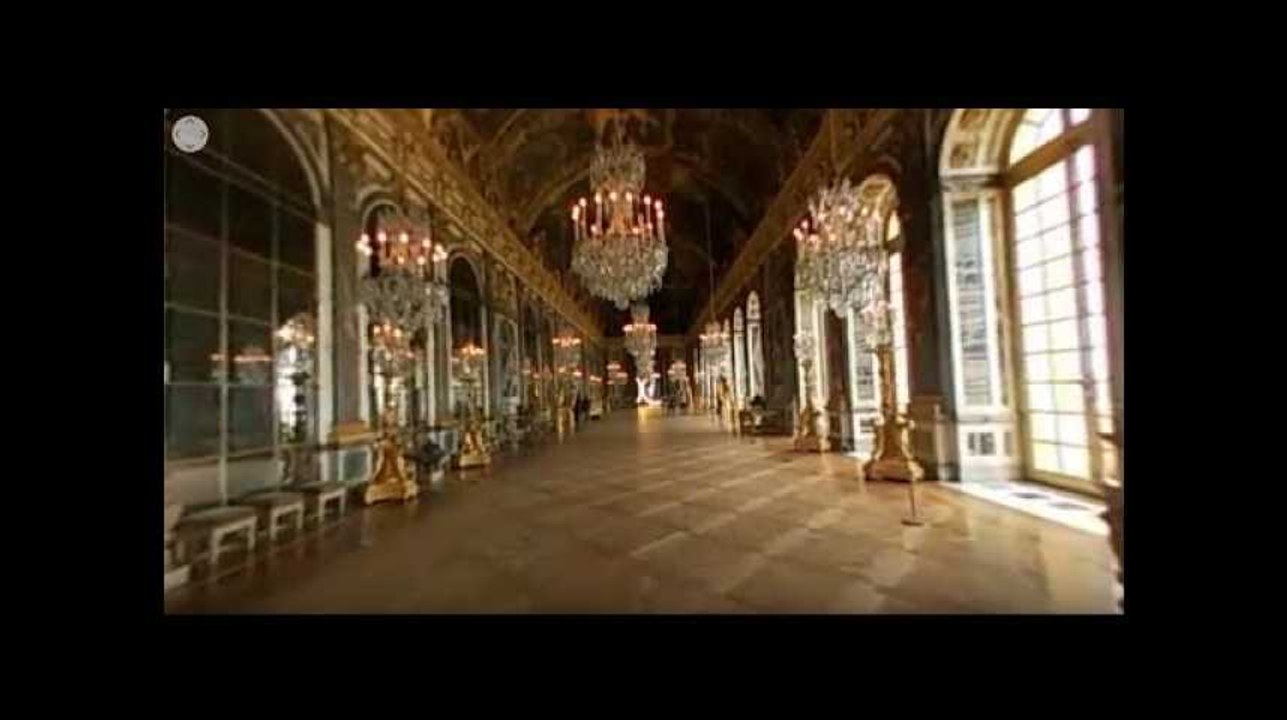 La galerie des glaces du château de Versailles à 360 degrés