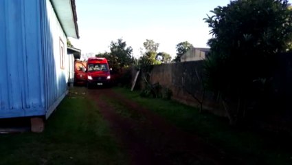 Mulher de 43 anos se fere em residência na Rua Itaquatiaras, no Santa Cruz