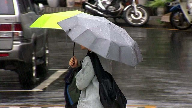 [날씨] 전국 비바람...영동 호우주의보, 120mm↑ / YTN