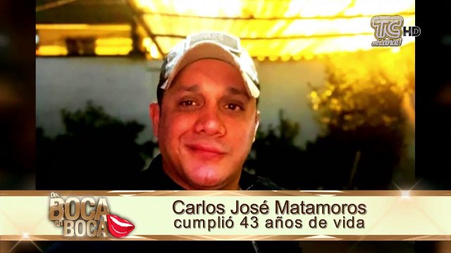 Carlos José matamoros celebró su cumpleaños en compañía de su novia “ La Puchis”