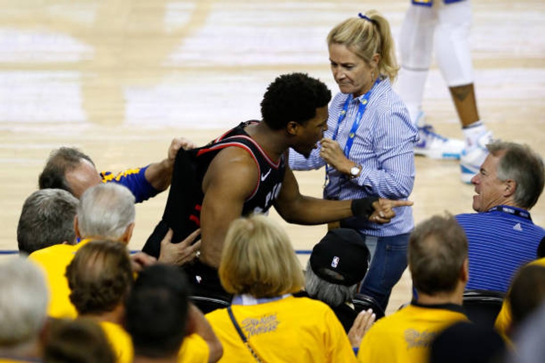 Warriors Minority Investor Mark Stevens Banned From NBA Games After Pushing Toronto's Kyle Lowry