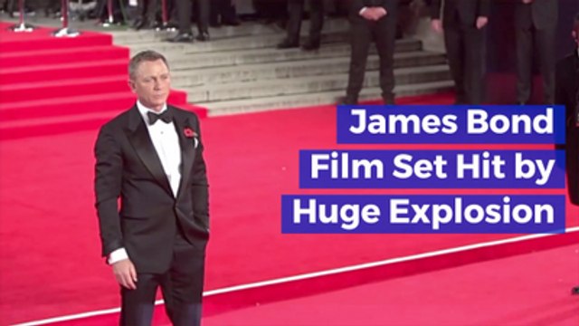 Explosions Go Off On James Bond Set At Pinewood Studios