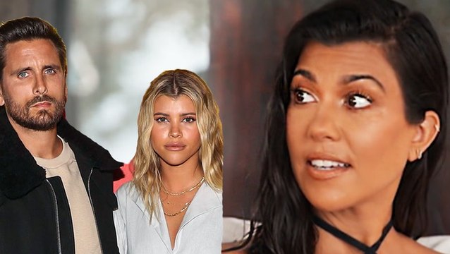 Kourtney Kardashian Reacts To Scott Disick & Sofia Richie Engagement-