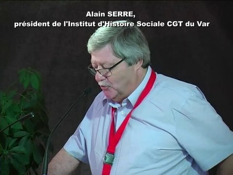 Intervention de l'IHS au Congres de l'UD CGT