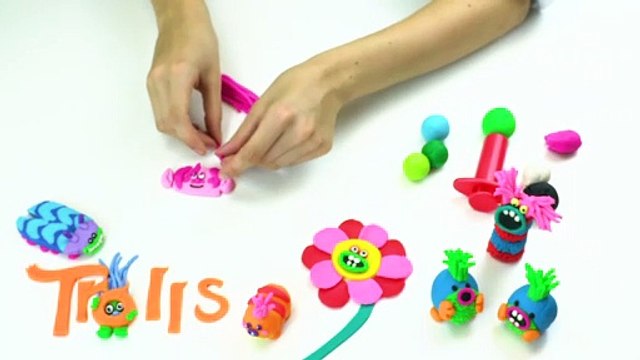 How To Make Princess Poppy Crown With Play Doh Trolls fll mvie Craft Videos Crafty Kids