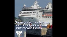 Ce paquebot est le dernier navire américain à avoir fait escale à Cuba après les nouvelles sanctions