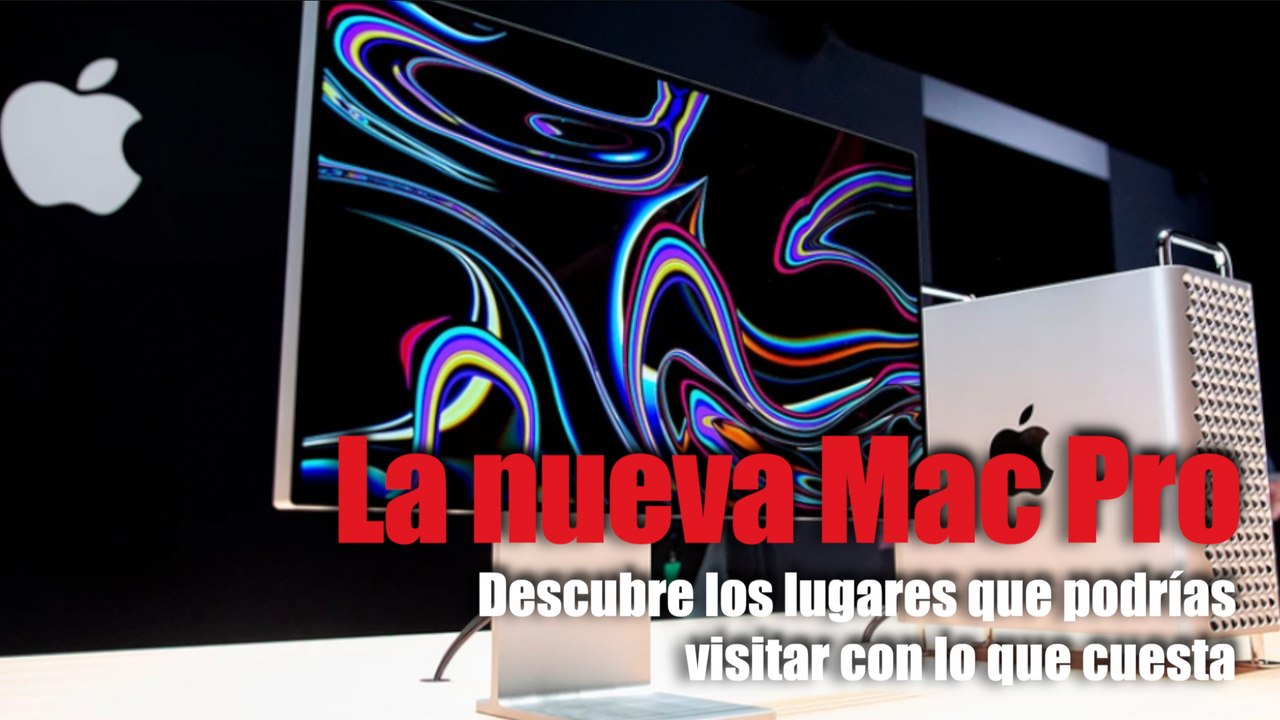 Descubre los lugares que podrías visitar con lo que cuesta la nueva Mac ProLa nueva Mac Pro y el Pro Display XDR tendrán un costo aproximado de $ 217 mil 320, sin embargo existen lugares muy interesantes a nivel mundial a los que podrías ir y pasártela de