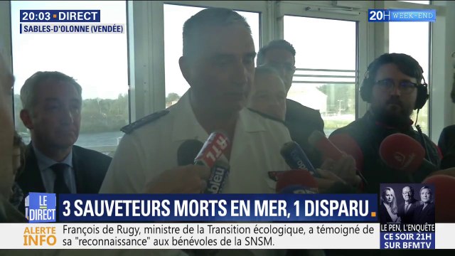 Assez rapidement, une vague a cassé les vitres du cockpit. : le Préfet maritime de l'Atlantique raconte le naufrage du bateau de la SNSM