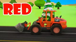 Street Vehicles to Learn Colors - City Trucks for Children - Colours for Kids