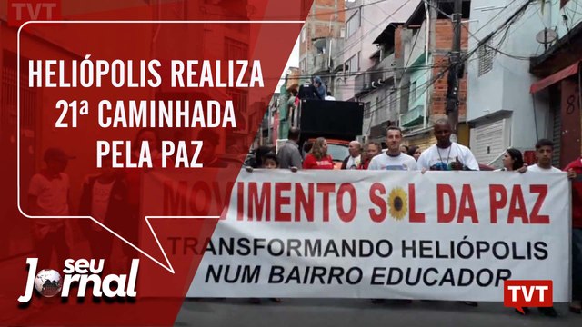 Heliópolis realiza 21ª Caminhada pela Paz na zona sul de São Paulo