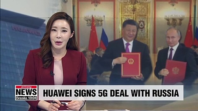 Huawei signs deal with Russian telecoms firm to develop 5G