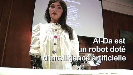 L'Université d'Oxford présente Ai-Da, l'artiste robot humanoïde