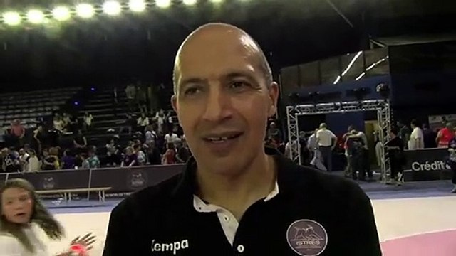 Benali Beghouach après Istres - Ivry