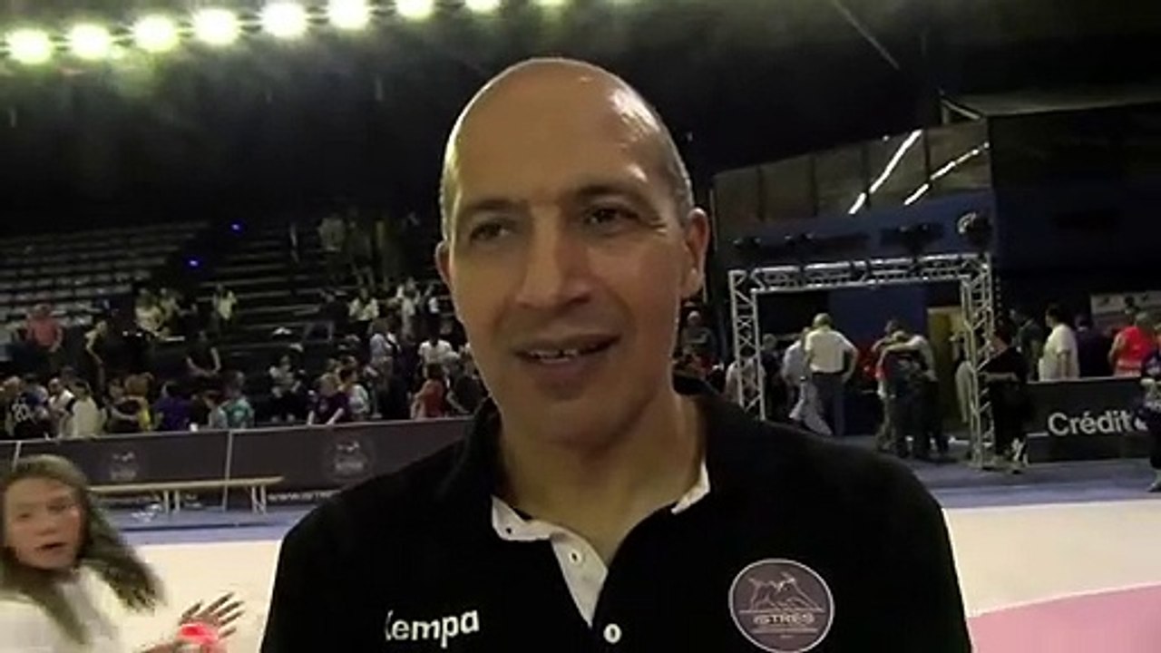 Benali Beghouach après Istres - Ivry