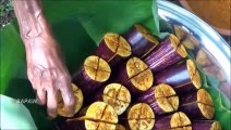 Recette d'aubergine  la Cuisson de l'Aubergine (Brinjal) Masala, Curry dans mon Village par la grand-mère | la Vie du Village