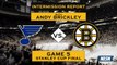 Bruins vs. Blues Game 5 First Intermission Report