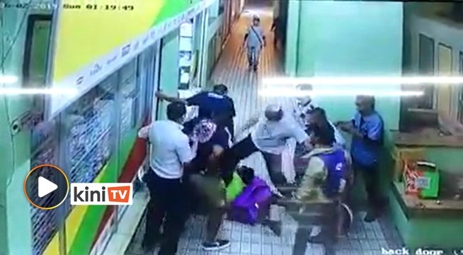 Belasah suami isteri, polis tahan dua lelaki