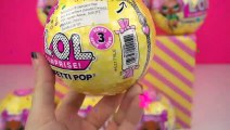 New LOL Surprise Confetti Pop Series 3 - Opening Lol  Big Sisters Dolls
