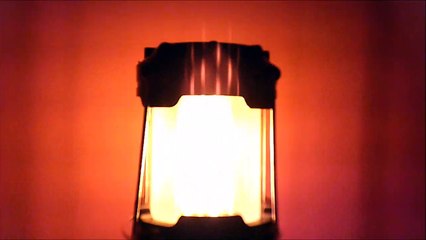 MCH 91 FIREPLACE IN A VOLTAX LANTERN CAMPING LED .