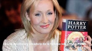 Mariana Flores De Camino te invita a conocer más de J.K Rowling